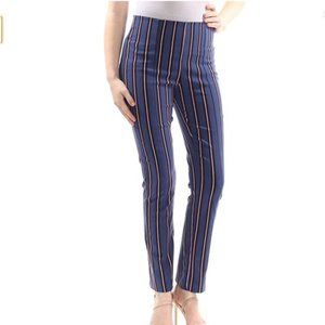 XOXO Striped Front Seam Slim Fit Pants